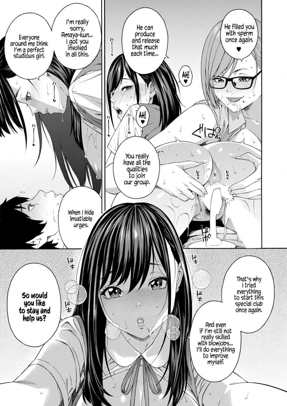 Hentai Manga Comic-Blowjob Research Club-Chapter 1-41